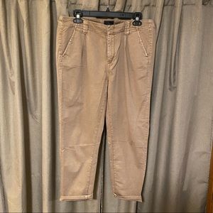 AEO Boy Trouser/Boyfriend Khaki/tan pant size10